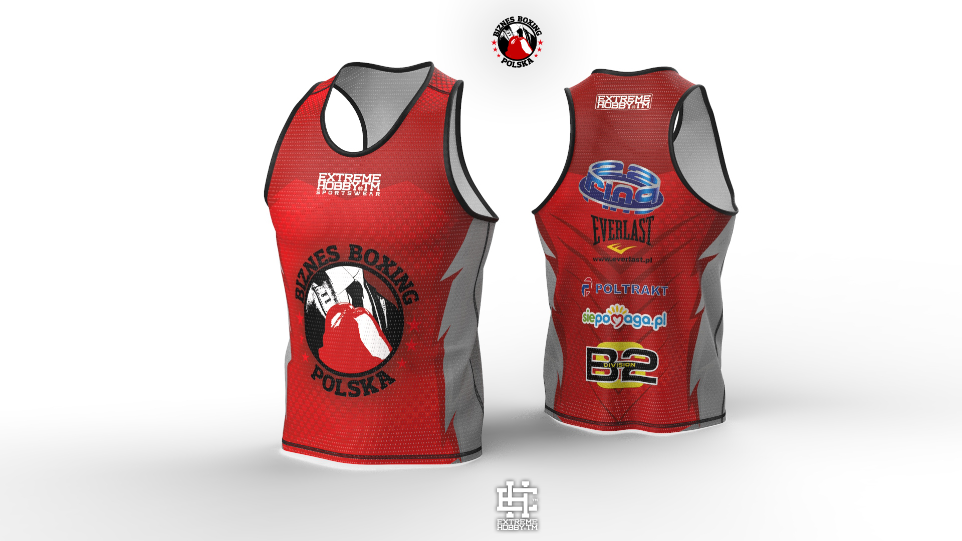 tank top meski red